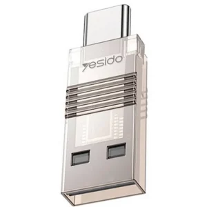 Yesido GS21 Card Reader USB 2.0 And Type-C 2-in-1 TF Card Reader