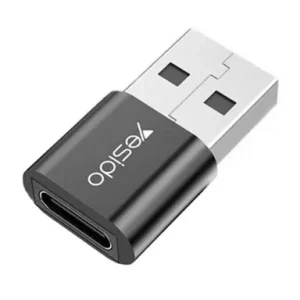 Yesido GS09 Type-C To USB Connector Adapter Super Fast Charging and Data Transfer