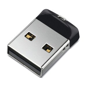 SanDisk 32GB Cruzer Fit USB Flash Drive, Black
