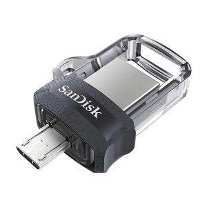 Sandisk 32GB Ultra Dual M3.0 USB Flash Drive, Black