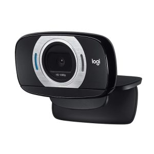 Logitech C615 Portable Webcam, Full HD 1080p30fps, Widescreen Video Calling, Foldable, Light Correction