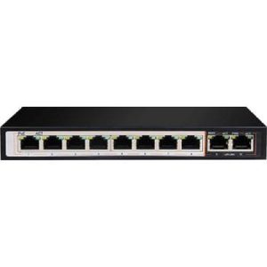 D-Link DGS-F1010P 8 Port Gigabit POE Switch Long Range 6W