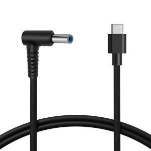 DW USB C to Smart Blue Tip Charging Cable for Hp 45w 65w 90w