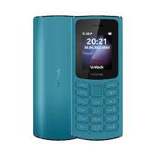 Nokia 105 128MB Blue, 48MB RAM, 4G LTE, Dual Sim Normal Mobile Phone