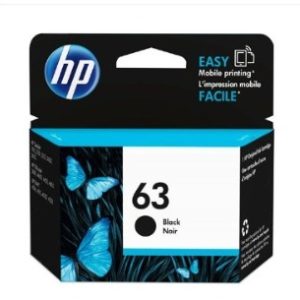 HP 63 Black Original Ink Cartridge